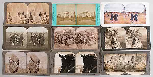 Appraisal: Stereoviews Large Group of Mixed Photographer Stereoviews Including Spanish American