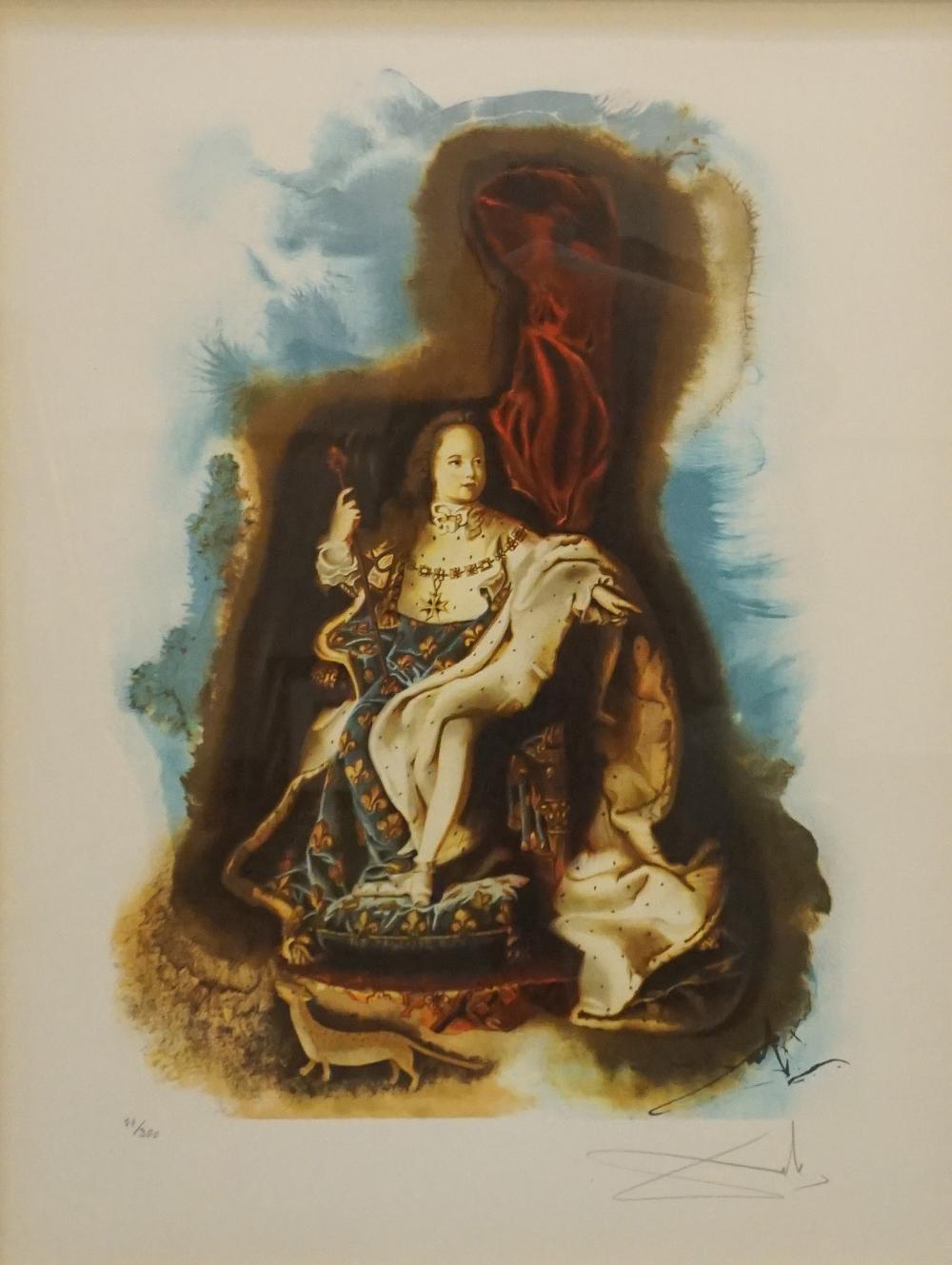 Appraisal: AFTER SALVADOR DALI THE LITTLE KING FROM AN EDITION OF