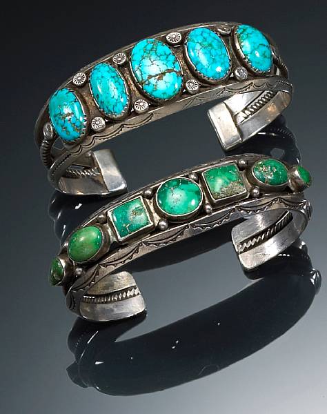 Appraisal: JewelryFine Southwest jewelry from the Sheldon and Barbara Breitbart Collection