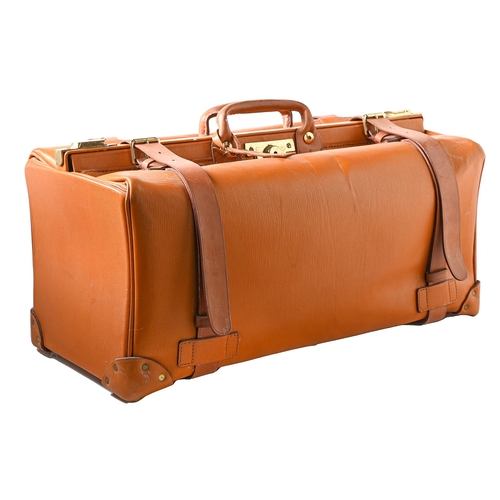 Appraisal: Luggage A Turner Krolle light tan leather holdall cm l