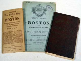 Appraisal: pc Boston ANTIQUE AND VINTAGE MAPS Details This lot consists