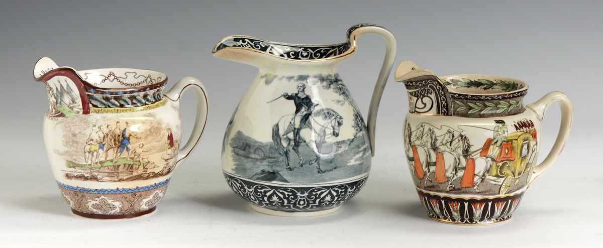 Appraisal: Buffalo Pottery Landing of Roger Williams Ht '' George Washington