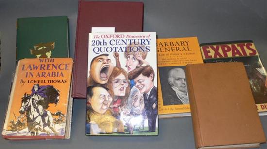 Appraisal: Lawrence T E books including duplicates various editions of Lowell