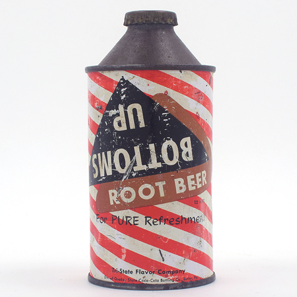 Appraisal: Bottoms Up Root Beer Soda Cone Top STILL FULLReference USBC