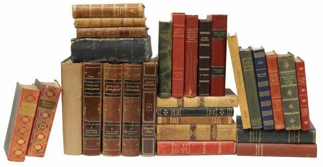 Appraisal: lot of Foreign language library shelf books many in Swedish