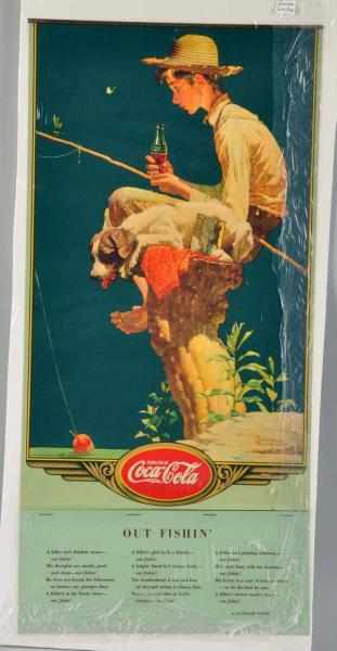 Appraisal: Coca-Cola Calendar Complete with metal strip full pad and cover