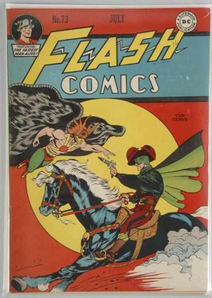 Appraisal: Flash Comics No Description This comic maintains cover gloss but