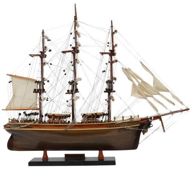 Appraisal: British clipper ship model th c based on the Cutty