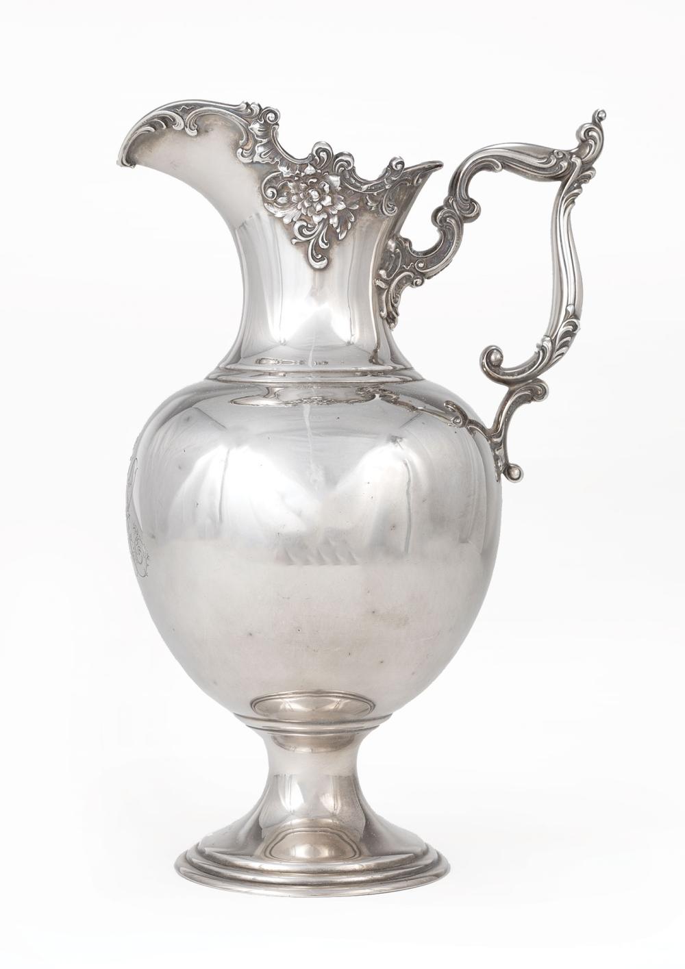 Appraisal: Good American Sterling Silver Ewer Dominick Haff New York act