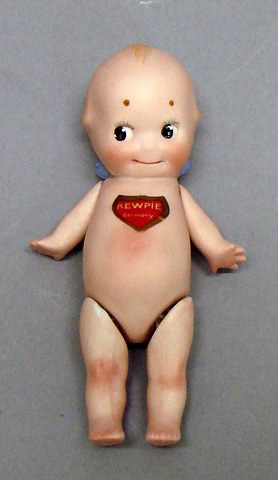 Appraisal: All Bisque strung Kewpie doll Piece body with jointed hips