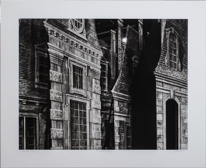 Appraisal: ABELARDO MORELL b MANON BUILDING FA ADE Black and white