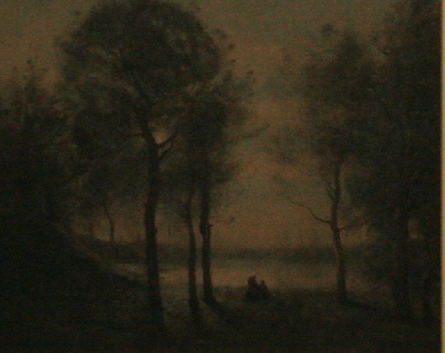 Appraisal: A framed print by Corot