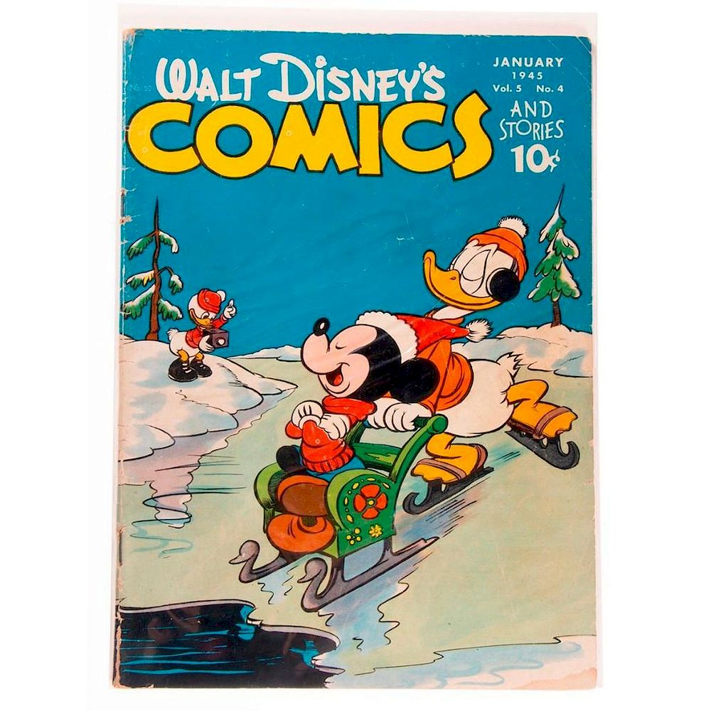 Appraisal: Four Walt Disney's Comics Walt Disney's Comics Art by Carl