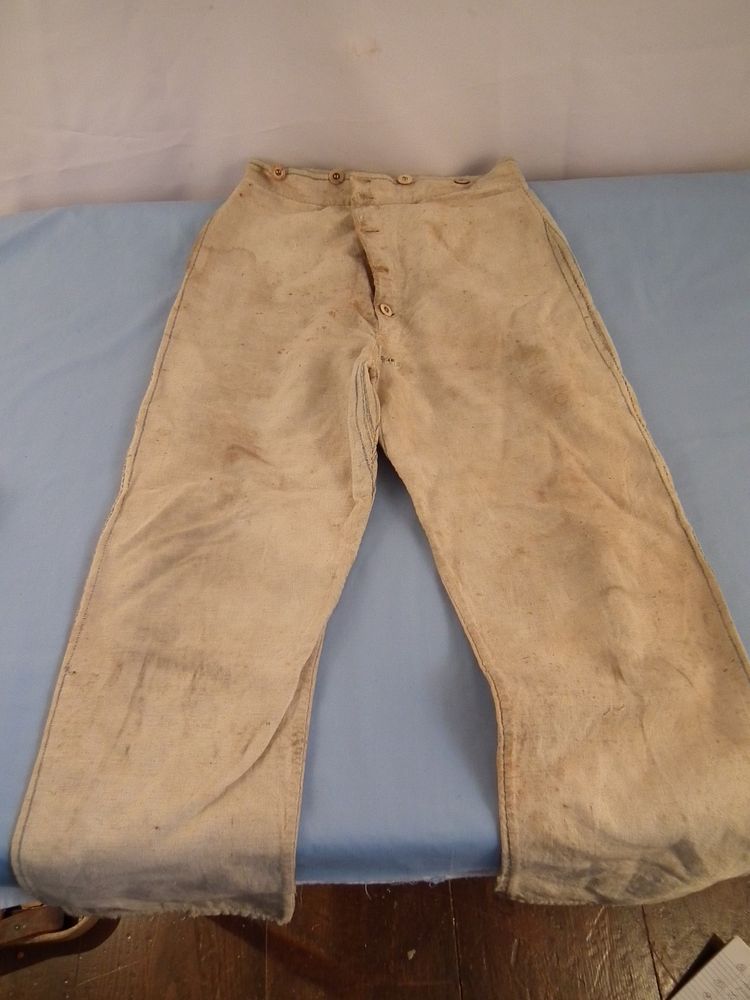 Appraisal: RARE TH C SAILOR PANTS Pair of rare th century