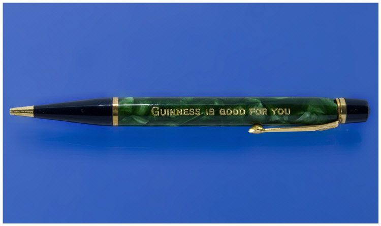 Appraisal: Conway Stewart Propelling Pencil 'Guiness is Good For You'