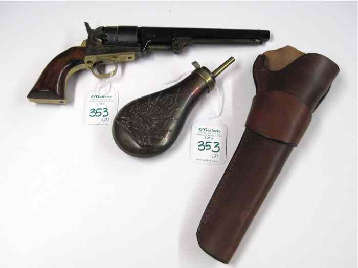 Appraisal: ITALIAN REPRODUCTION OF COLT MODEL ARMY PERCUSSION REVOLVER caliber ''