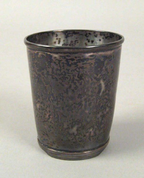 Appraisal: Silver julep cup ca marked H P h approx troy