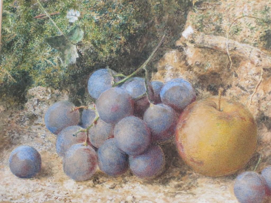 Appraisal: WILLIAM HENRY HUNT R W S - A Still Life