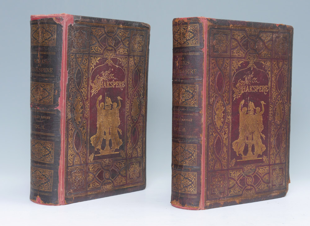 Appraisal: VOLUME IMPERIAL EDITION SHAKESPEARE BOOKS ''The Works of Shakspere'' by