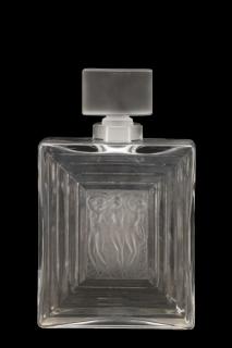 Appraisal: Lalique 'Duncan No ' Crystal Perfume Bottle Rene Lalique French