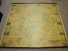 Appraisal: SCHOOL WALL MAP - Lincoln County Maine Topographical Map from