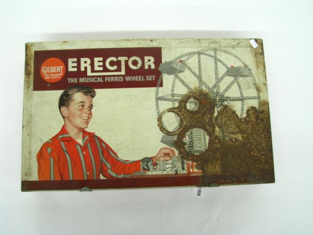 Appraisal: Vintage Gilbert Erector Set ''Musical Ferris Wheel Set'' circa 's