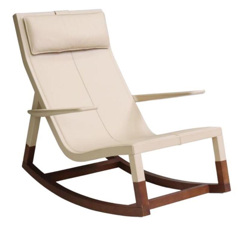 Appraisal: Italian Don'Do rocking chair Jean-Marie Massaud French b for Poltrona