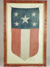 Appraisal: PENNANT - Late th C American red white and blue