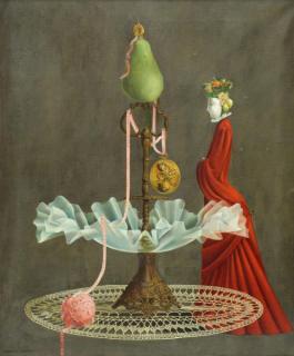 Appraisal: ZEROLO Martin Oil on Canvas Still Life with Tazza and