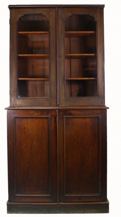 Appraisal: Victorian Mahogany Book Case