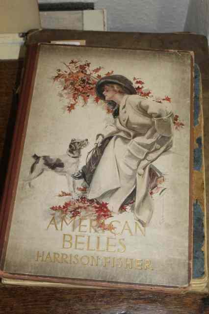 Appraisal: A VICTORIAN SCRAP BOOK a 's scrap book and American