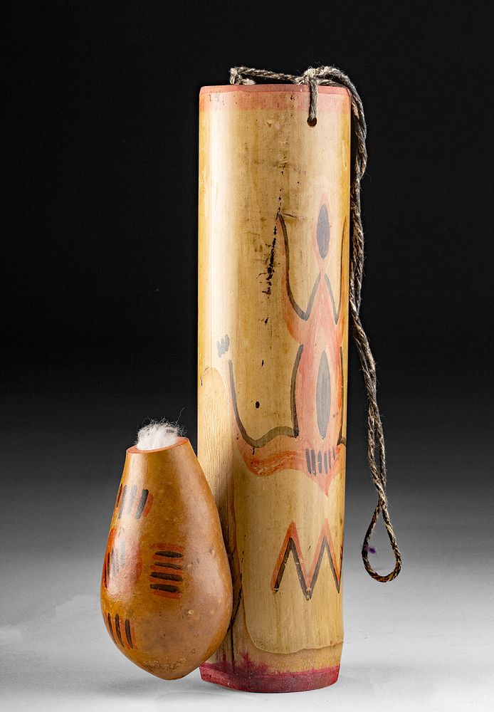 Appraisal: th C Amazon Blow Gun Dart Quiver Poison Container South