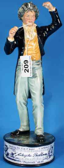 Appraisal: Royal Doulton Prestige Figure Beethoven HN Limited Edition Boxed with