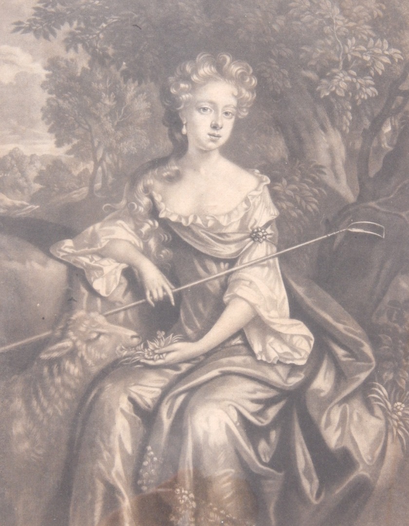 Appraisal: J Smith thC The Lady Elizabeth Willmot mezzotint engraving by