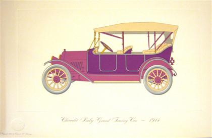 Appraisal: portfolio Hornung Clarence P Gallery of The American Automobile New