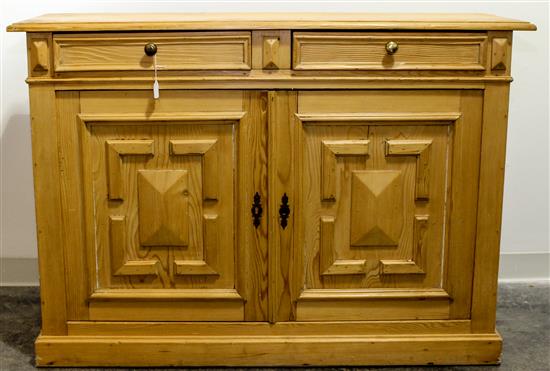 Appraisal: Sale Lot A Pine Cabinet th century Height x width