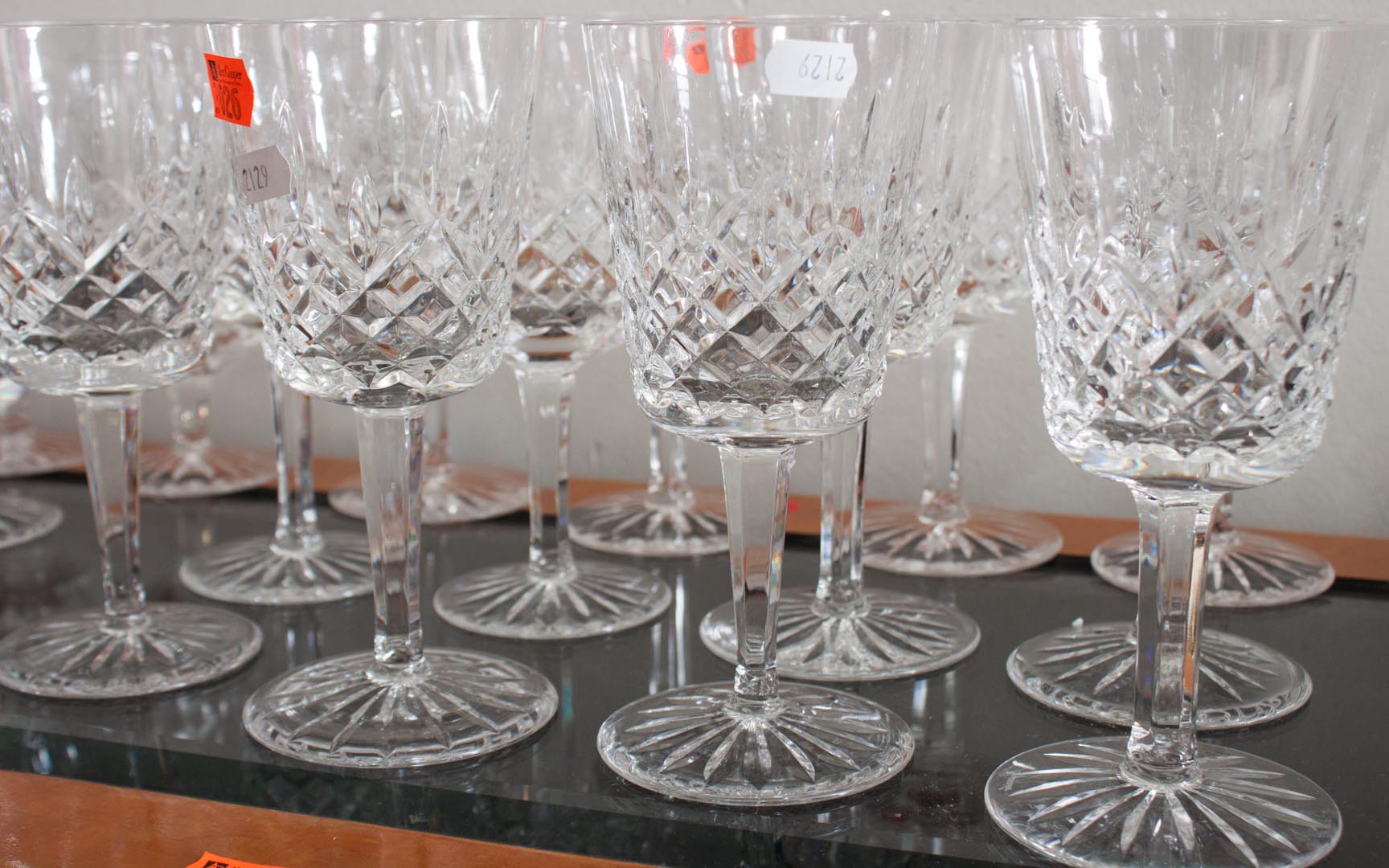 Appraisal: Large group of stemware