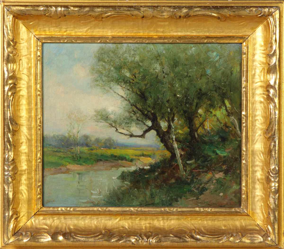 Appraisal: George Henry Smillie American - Landscape Sgn Lower right G