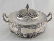 Appraisal: A two handled German assay silver tureen and cover cm