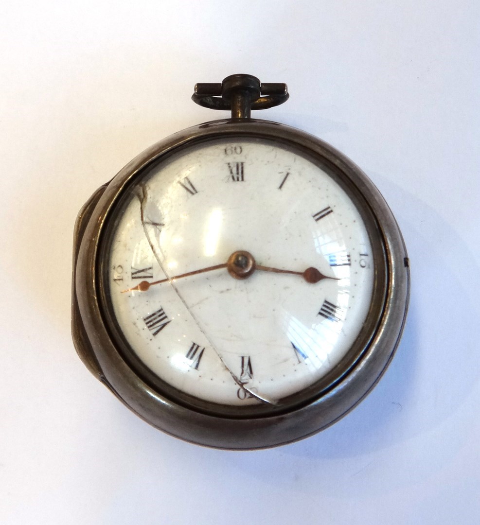 Appraisal: A gentleman's pear cased openfaced pocket watch the gilt fusee