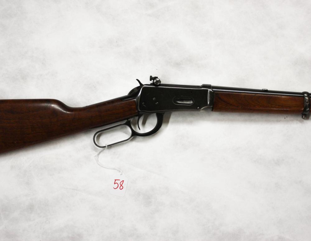 Appraisal: WINCHESTER MODEL LEVER ACTION RIFLE - caliber round barrel blued