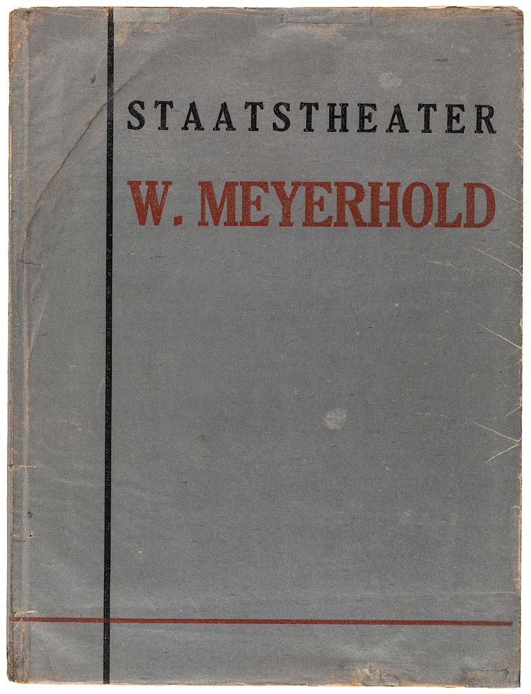 Appraisal: KLUTSIS STAATSTHEATER W MEYERHOLD KLUTSIS STAATSTHEATER W MEYERHOLD STAATSTHEATER W