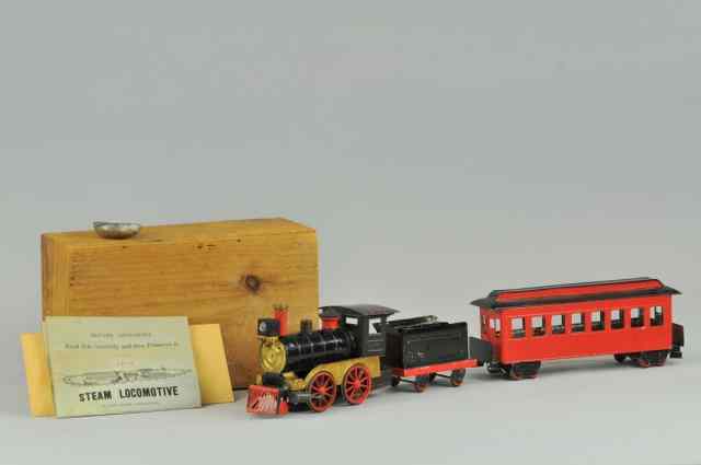 Appraisal: WEEDEN DART TRAIN c late 's boxed live steam locomotive