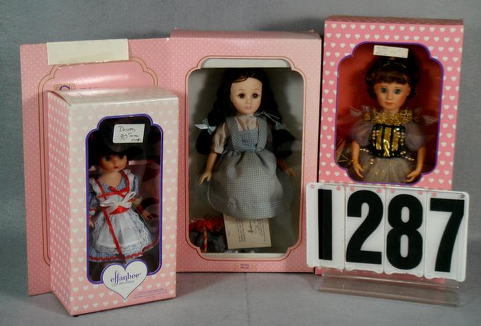 Appraisal: Lot of Effanbee dolls including Li'l Innocence Dorothy Nutcracker Suites