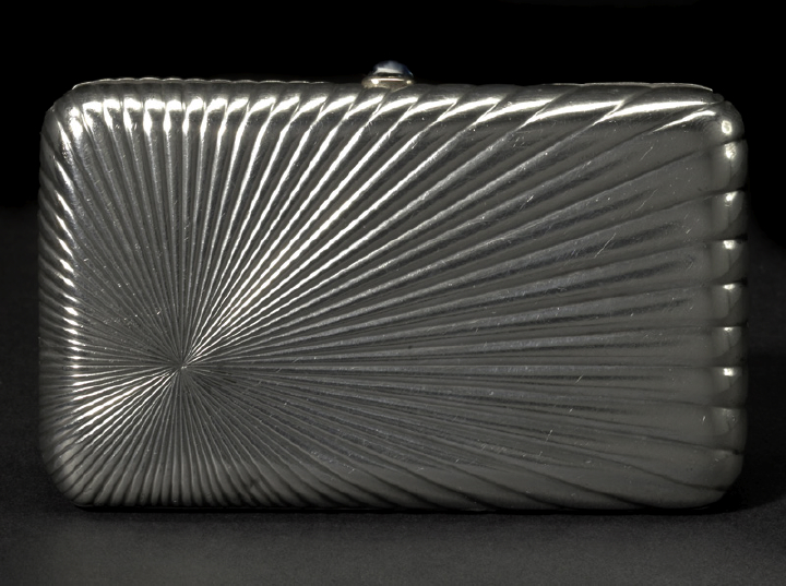 Appraisal: Nikolas II Zolotnik Silver Cigarette Case St Petersburg - by