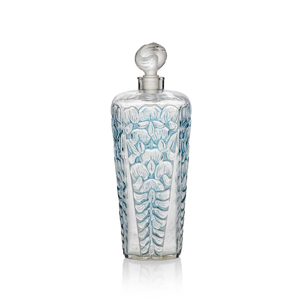 Appraisal: REN LALIQUE FRENCH - LA GLYCINE SCENT BOTTLE GABILLA designed