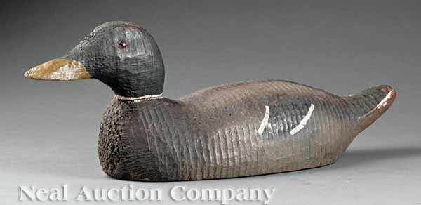 Appraisal: Decoy Mallard Drake vacu-pac construction by MS Animal Trap Co