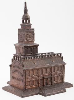 Appraisal: Independence Hall Toy Bank Independence Hall Toy Bank Philadelphia Enterprise