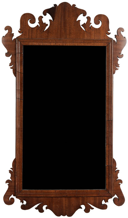 Appraisal: Chippendale Mahogany Mirror British or American late th early th