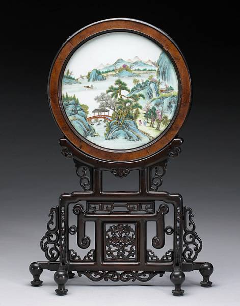 Appraisal: Property of various owners Late Qing Republican Period Painted with